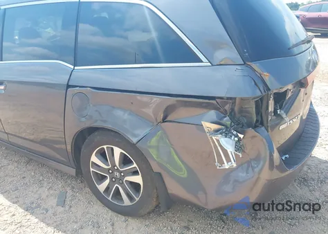 2015 Honda Odyssey Touring/Touring Elite from USA, damaged, VIN 5FNRL5H95FB127156